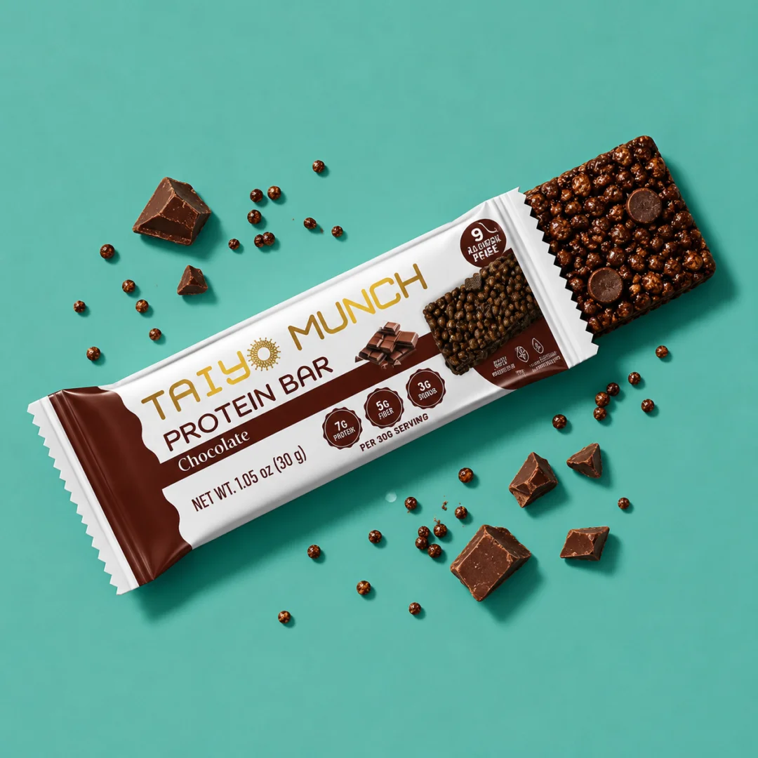 Taiyo Munch snack bars packed for smart everyday snacking